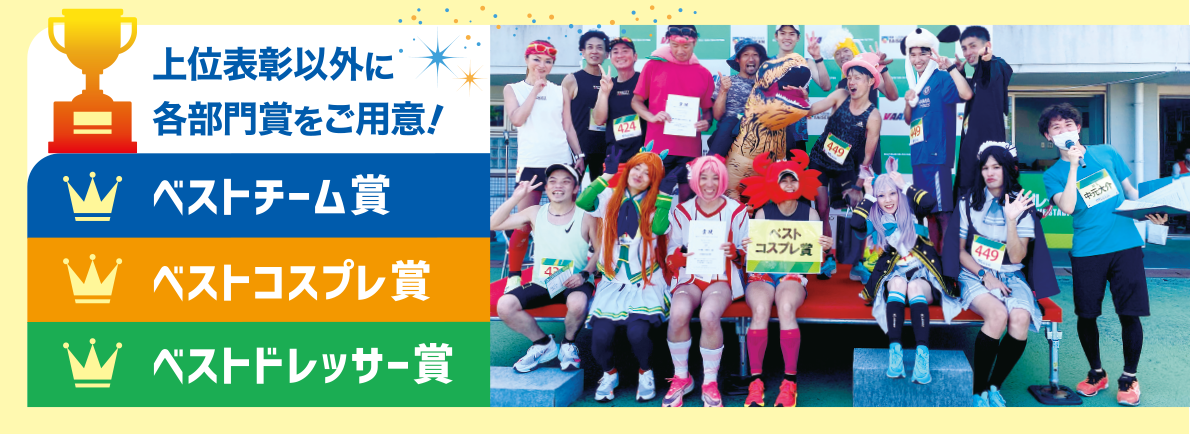 ベストコスプレ賞など各部門賞